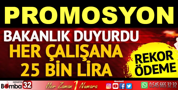 Adalet Bakanlığından çalışanlar için rekor promosyon