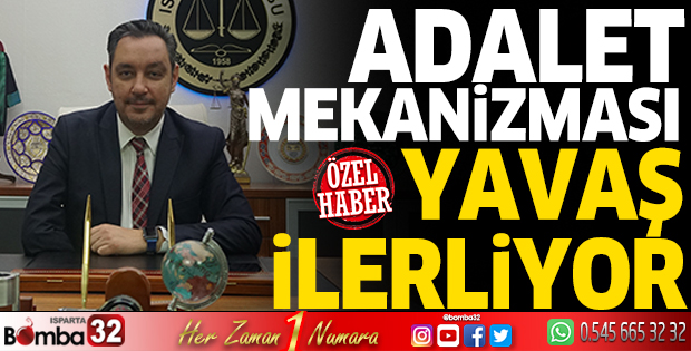 Adalet mekanizması yavaş ilerliyor