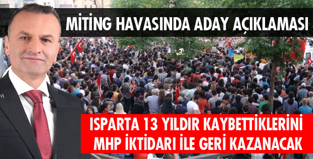 ADAYLIĞINI HALK İLE AÇIKLAYACAK