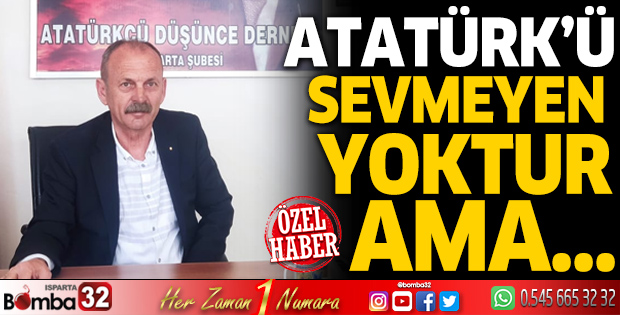 ADD Başkanı Özil; Atatürk'ü sevmeyen yoktur ama...