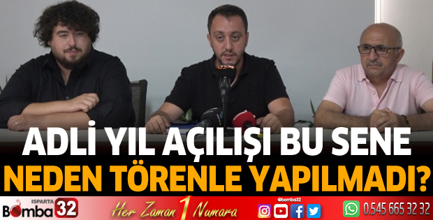 Adli yıl açılışı bu sene neden törenle yapılmadı?