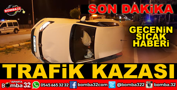 ADLİYE ÖNÜNDE TRAFİK KAZASI