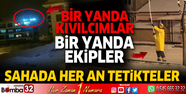 AEDAŞ ekipleri sahada her an tetikte