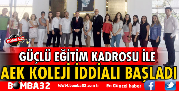 AEK KOLEJİ İDDİALI BAŞLADI