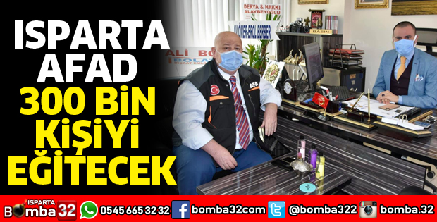 AFAD 300 Bin kişiyi eğitecek