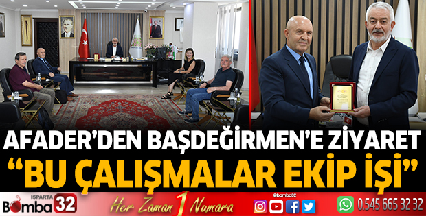 AFADER'den Başdeğirmen'e ziyaret