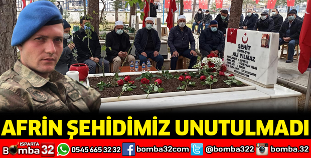 AFRİN ŞEHİDİMİZ UNUTULMADI