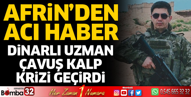Afrin’den acı haber
