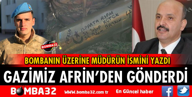AFRİN’DEN MÜDÜR YAKUP KÜTÜK’E SELAM