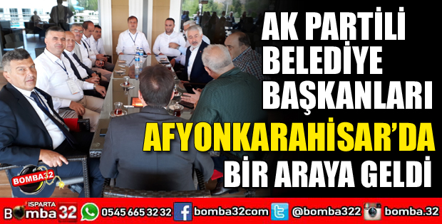 AFYONKARAHİSAR’DA BİR ARAYA GELDİLER
