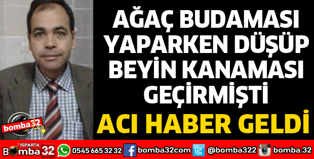 AĞAÇ BUDARKEN YAŞAMINI YİTİRDİ