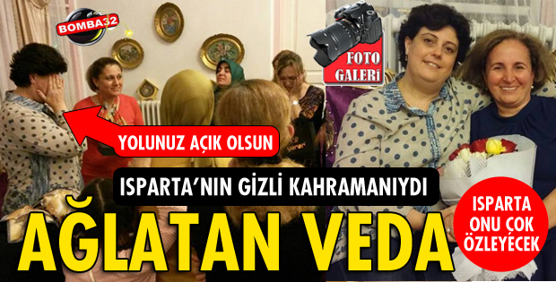 AĞLATAN VEDA!