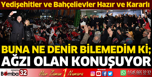 Ağzı olan konuşuyor