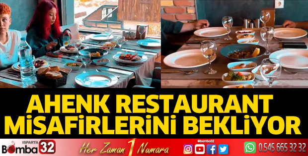 Ahenk Restaurant misafirlerini bekliyor