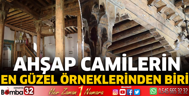 Ahşap camilerin en güzel örneklerinden biri