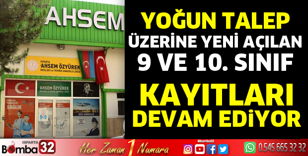 AHSEM'de kayıtlar devam ediyor