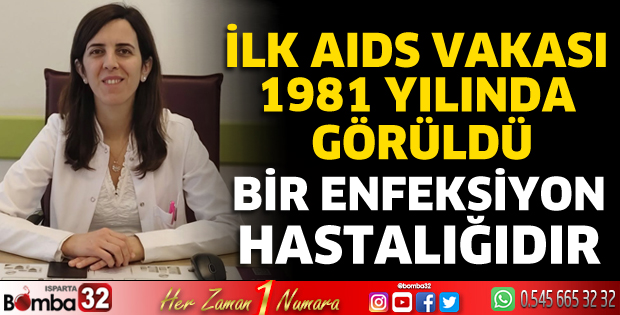 AIDS, bir enfeksiyon hastalığıdır