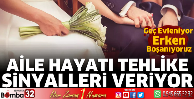Aile hayatı tehlike sinyalleri veriyor