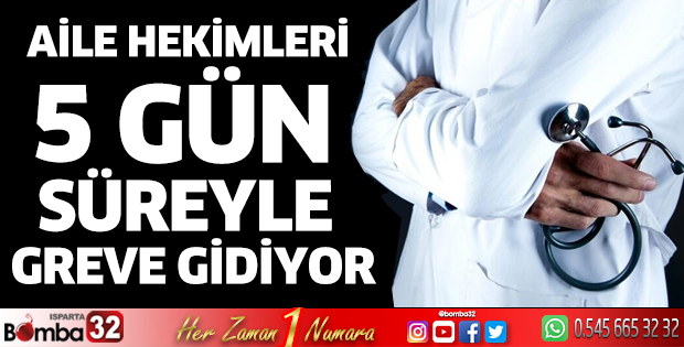 Aile hekimleri grevde