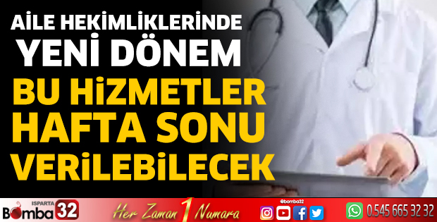 Aile Hekimliği Kanunu'nda değişiklikler