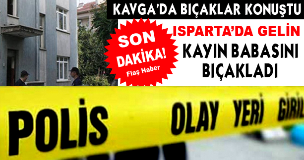 AİLE İÇİ KAVGA KANLI BİTTİ 