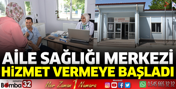 Aile Sağlığı Merkezi hizmete başladı