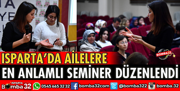 AİLELERE EN ANLAMLI SEMİNER