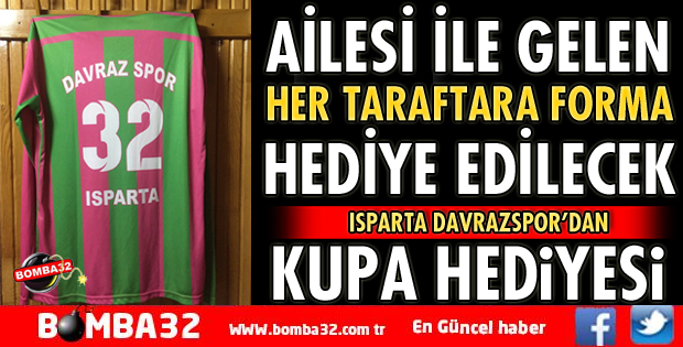 AİLESİ İLE GELEN HER TARAFTARA FORMA HEDİYE EDİLECEK