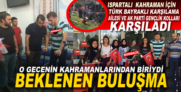 AİLESİNE MEMLEKETİNE KAVUŞTU