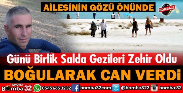 AİLESİNİN GÖZÜ ÖNÜNDE CAN VERDİ