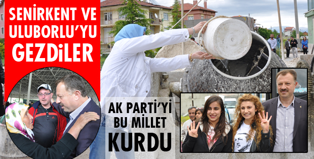 AK ADAYLAR SENİRKENT VE ULUBORLU'DA