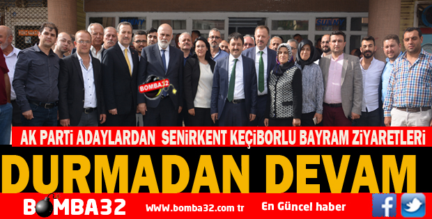 ISPARTA'DA AK PARTİ ADAYLARDAN  BAYRAM ZİYARETLERİ 