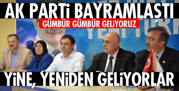 AK PARTİ BAYRAMLAŞTI
