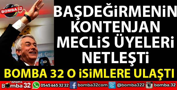 AK PARTİ BELEDİYE KONTENJAN MECLİS ÜYELERİ NETLEŞTİ