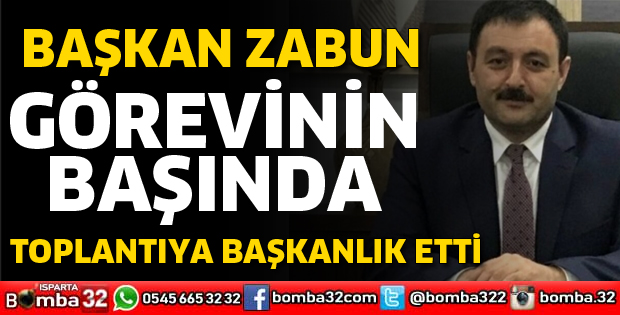 AK PARTİ İL BAŞKANI GÖREVİNİN BAŞINDA