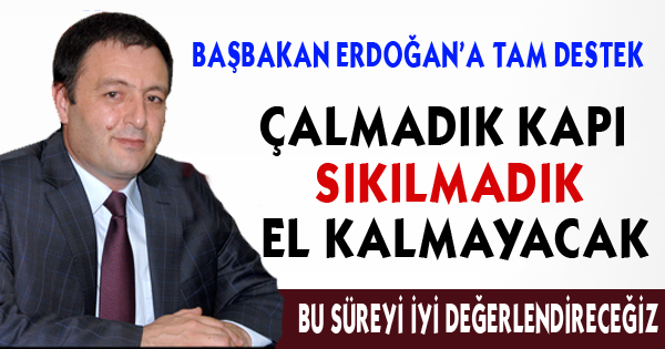 Ak Parti Isparta Teşkilatı Çalmadık kapı bırakmayacak