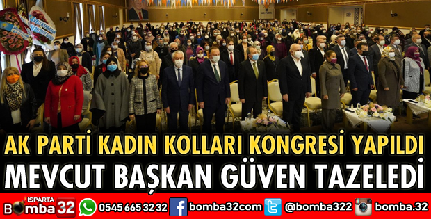 AK PARTİ KADIN KOLLARI KONGRESİ YAPILDI