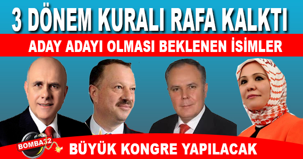 AK PARTİ SEÇİM TAKVİMİ 3 DÖNEM KURALI RAFA KALKTI