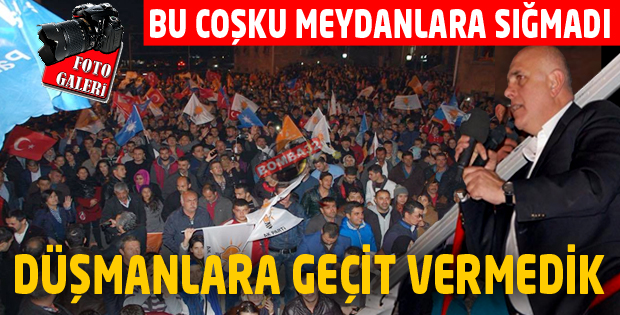 Ak Parti Seçim Zaferini böyle kutladı 
