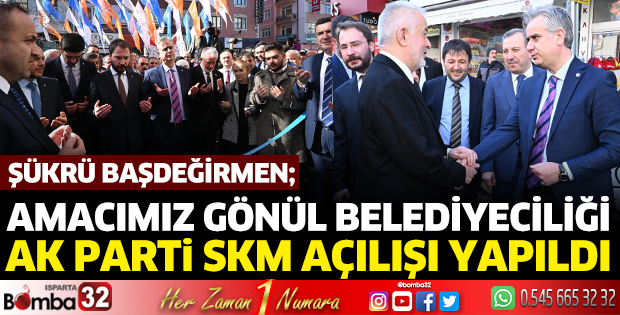 AK Parti SKM açılışı yapıldı