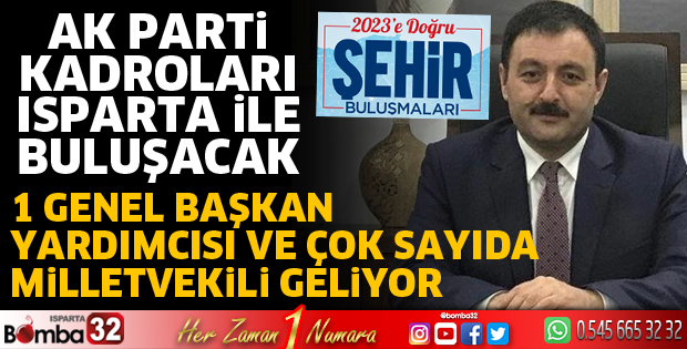 AK Parti tam kadro Isparta’da