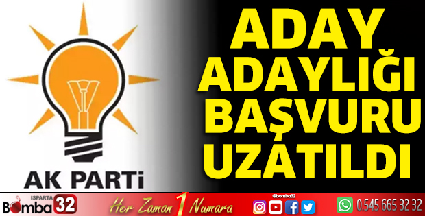 AK Parti’de aday adaylığı başvuru tarihi uzatıldı