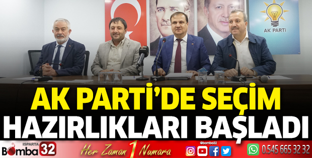AK Parti’de seçim hazırlıkları başladı