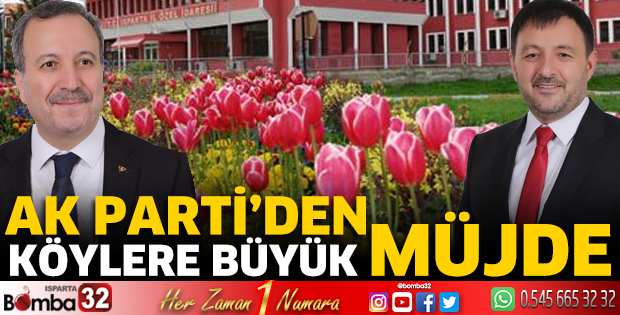 Ak Parti’den köylere büyük müjde  