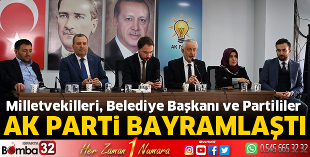 AK Parti'de bayramlaşma