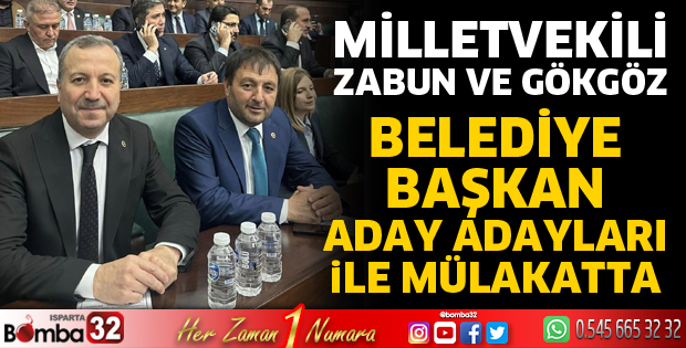 AK Parti'de Belediye Başkan aday adayları ile mülakat
