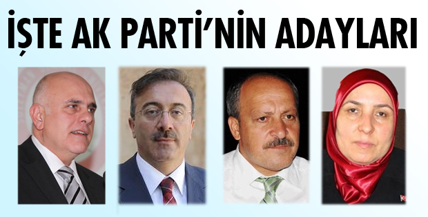 AK PARTİ'DE LİSTELER AÇIKLANDI!