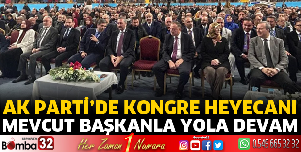 AK Parti'de mevcut başkanla devam 