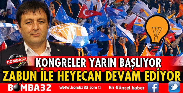 AK PARTİ'DE OLAĞAN KONGRELER BAŞLIYOR