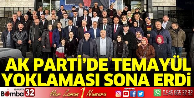 AK Parti'de temayül yoklaması sona erdi